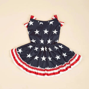 American Flag Dog Sundress