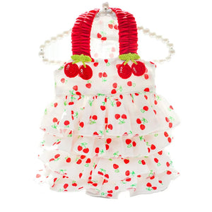 Cherry Dog Dress