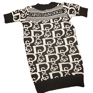 Pararody designer Christian Dogs Cardigan