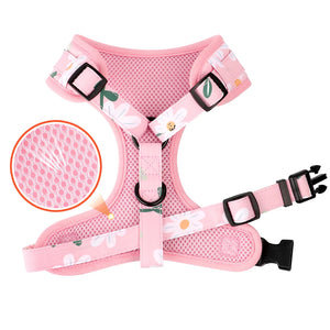 Daisy Dog Collar Harness  is made of breathable mesh