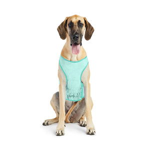 Elasto-Fit Ice Vest Dog Cooling - Aqua