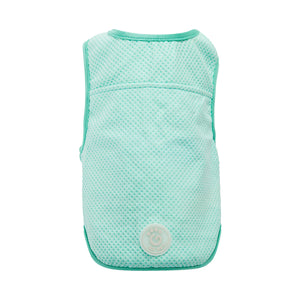 Elasto-Fit Ice Vest Dog Cooling - Aqua