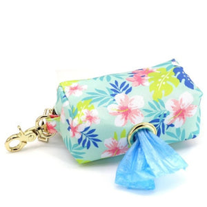 Comes with matching poop bag case