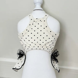 Polka Dot Dog Dress fits overhead