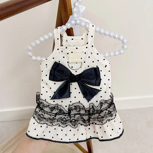 Polka Dot Dog Dress