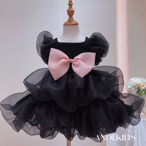 Black Princess Dog Party Dress is terrific for weddings and other special celebrations.