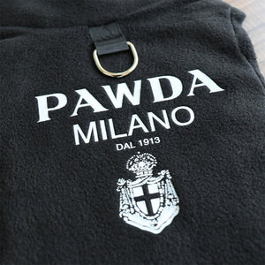 Pawda Polar Fleece Dog Coat has a D-ring attachment