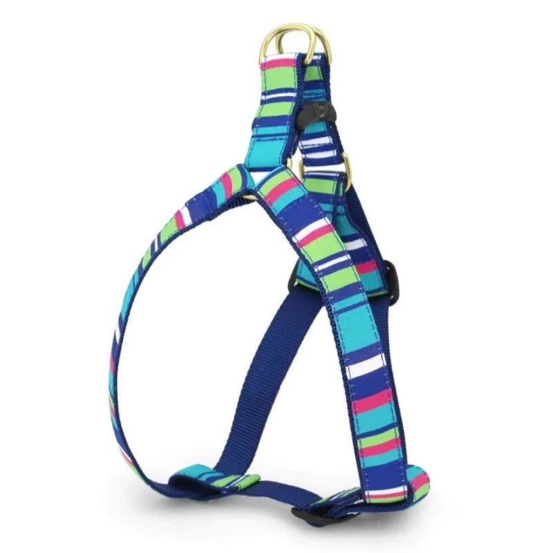 Up Country Sutton Stripe Dog Harness & Leash Matching Set
