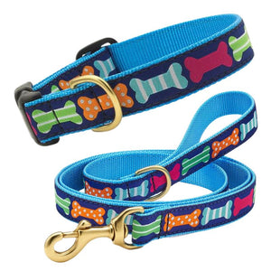 Up Country Big Bones Dog Collar & Leash Matching Set