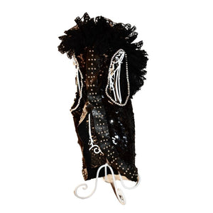 Bring out your inner biker with this seductive dog party dress!