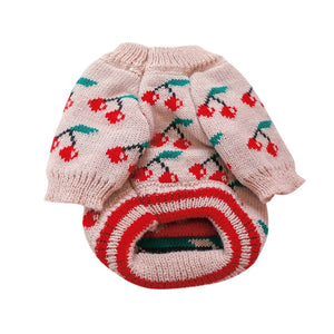 Cherry Dog Sweater from our Spring/Summer collection