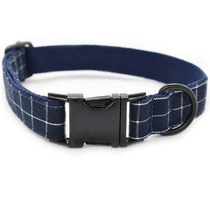 Bow ties are detachable and collars can be personalized with your dog's name and number.