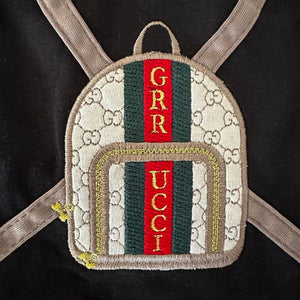 Grrucci dog T-shirts fits small and medium dogs.