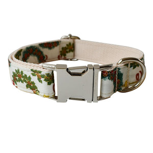 Dog collar can be worn with or without the bow tie.