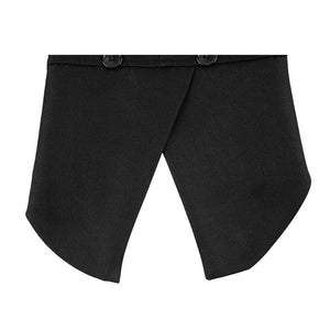 Black Classic Dog Tuxedo comes with coat tails
