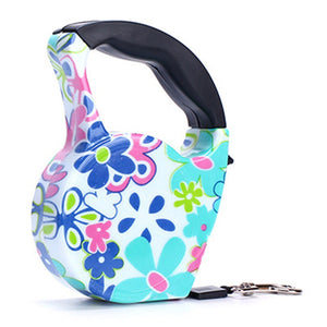Daisy Floral Frenzy 3M/5M Retractable Dog Leash