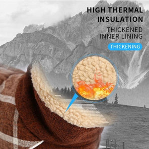 Plaid Hunting Lodge Dog Coat has thermal insulation to keep your dog warm.