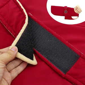 Waterproof Fleece Greyhound & Large Dog Coat
