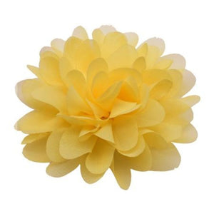 Sunshine Yellow Flower Dog Collar Slider