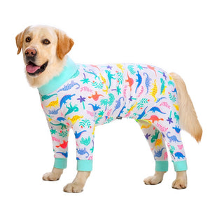 Dinosaurs Onesie Large Dog PJs