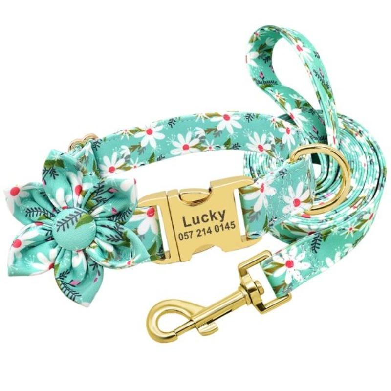 From classic vintage roses to delightful daisies, your dog fashionista will look darling in our floral collection of vibrant flower collar sets that celebrate spring and summertime garden blooms.