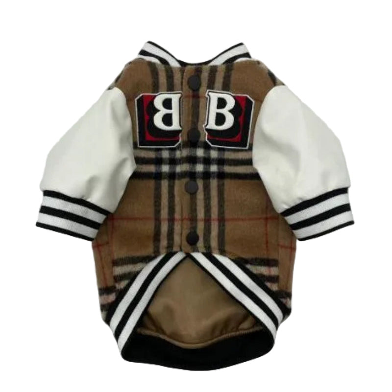 Burberry inspired Classic Camel Tartan Jakcet