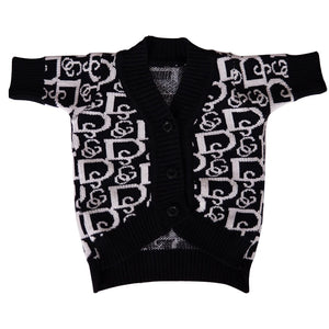 Christian Dior designer-inspired dog sweater