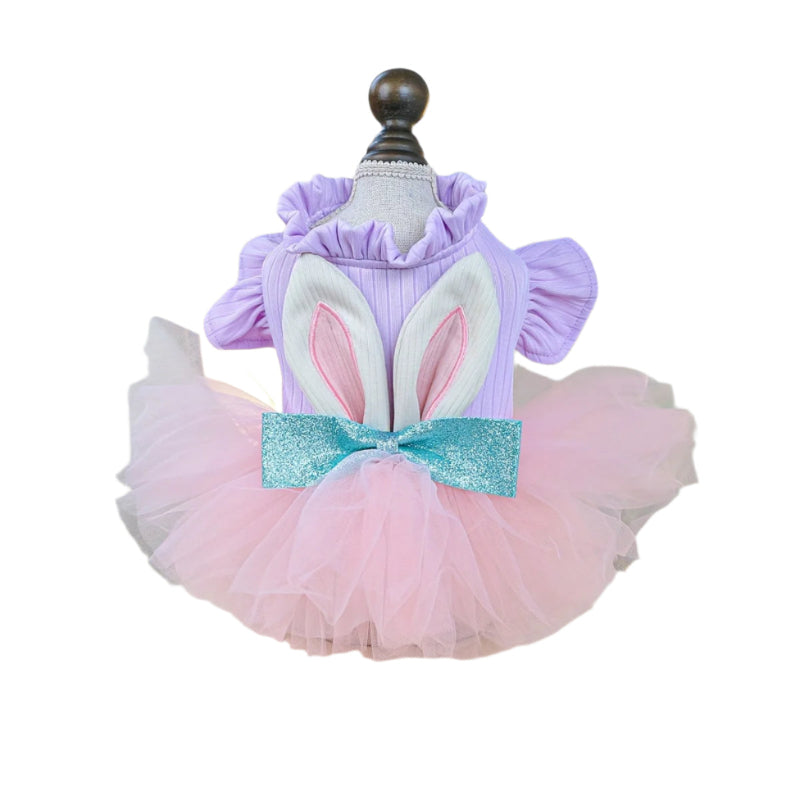 Easter bunny dog dress