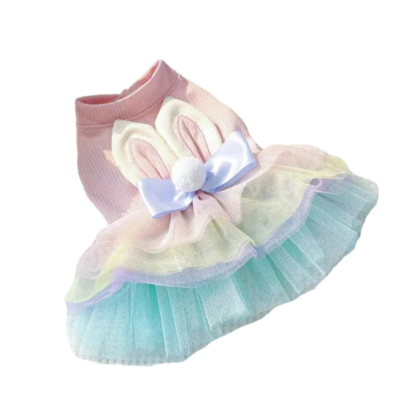 Easter bunny dog dress