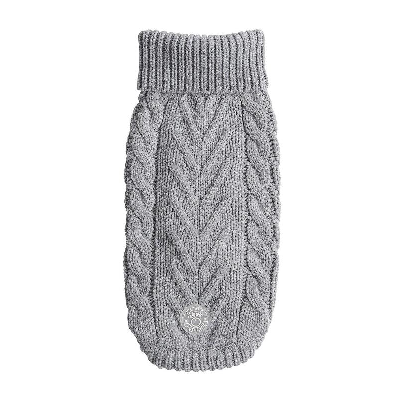 Chihuahua in Chalet Dog Sweater - Grey