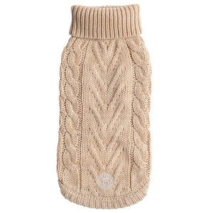 Chalet Dog Sweater - Oatmeal