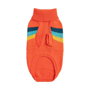 Alpine Dog Sweater - Orange