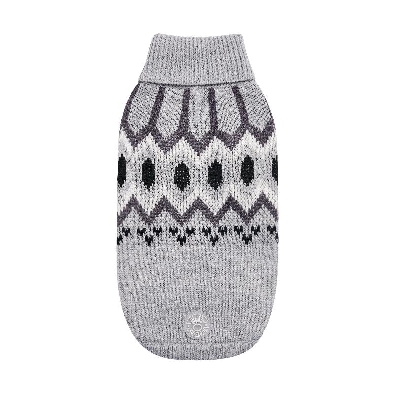 Heritage Dog Sweater - Gray