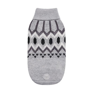 Heritage Dog Sweater - Gray