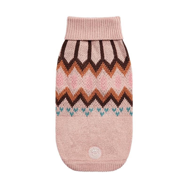 Heritage Dog Sweater - Pink