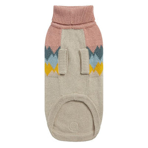 Fireside Dog Sweater - Clay