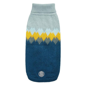 Fireside Dog Sweater - Teal