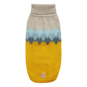 Fireside Dog Sweater - Yellow