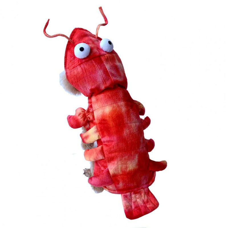 Transform your dog into a lobster this Halloween in this fun Lobster Dog Costume.