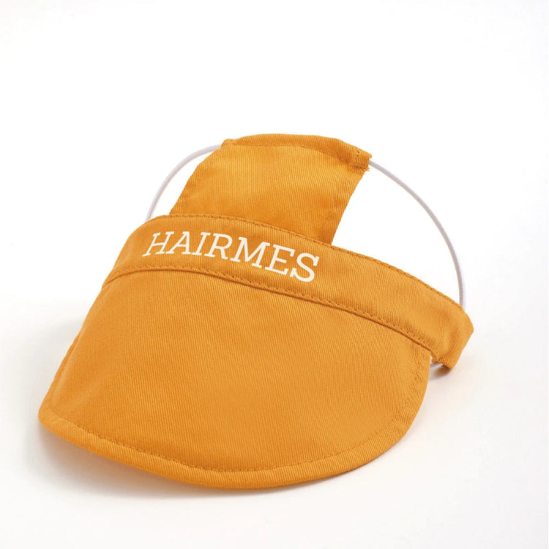 Orange Hairmes Dog Hat