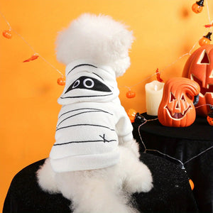 Halloween Mummy Dog Hoodie