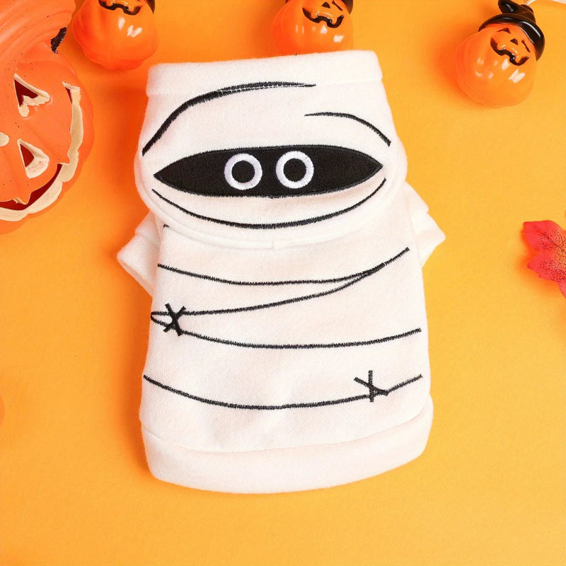 Halloween Mummy Dog Hoodie