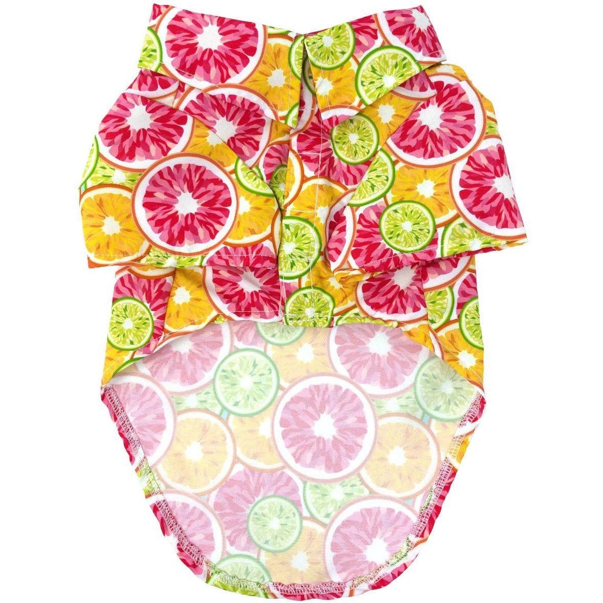 Hawaiian Citrus Slice Dog Shirt