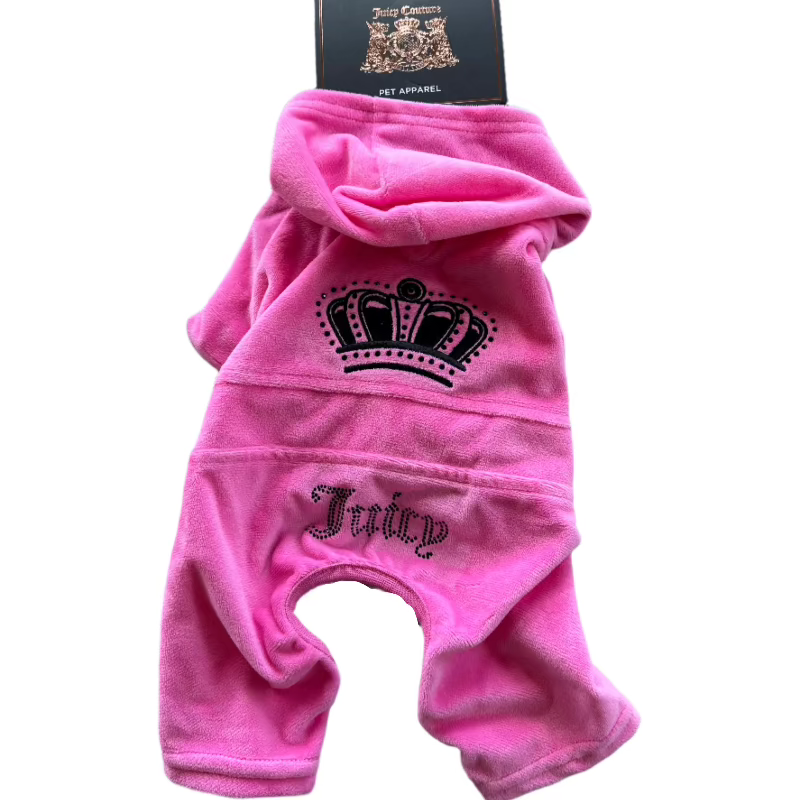 Juicy Couture Hot Pink Dog Tracksuit