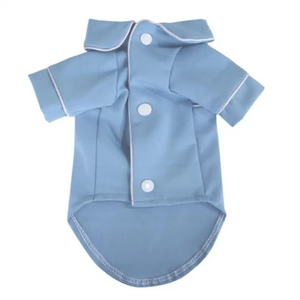 Light Blue Dog PJs