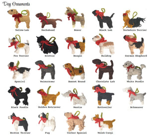 Schnauzer Dog Ornament