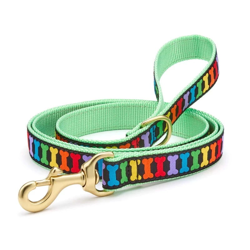 Up Country Rainbones Dog Harness & Leash Matching Set
