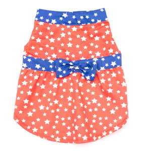 The Worthy Dog - Red Stars Dress