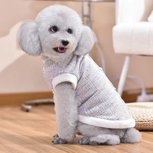 Luxury Pearl Designer Dog Coat