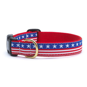 Stars & Stripes dog collar